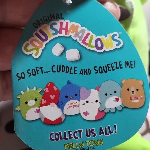 Desmund the Green Dragon Squishmallow 5in - Picture 4 of 5